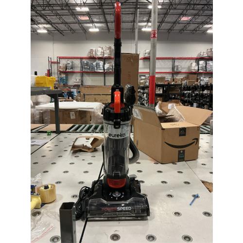 Eureka PowerSpeed Lightweight Powerful Upright Vacuum Cleaner for Carpet and Hard Floor, Turbo Spotlight with Pet Tool, Orange