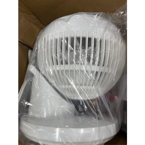 IRIS WOOZOO 360° Oscillating Fan with Remote & Timer, 3 Speed Settings, White