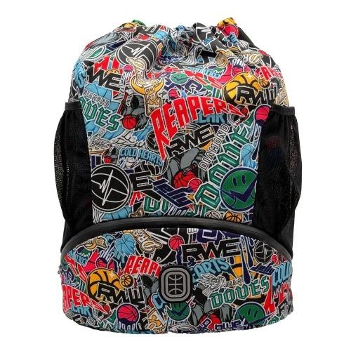 Overtime Elite Cinch Sports Drawstring Bag - Team Mash Up