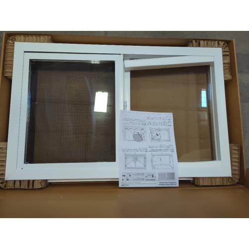 31.75 in. x 19.75 in. Left-Hand Single Sliding Vinyl Window with Dual Pane Insulated Glass - White
