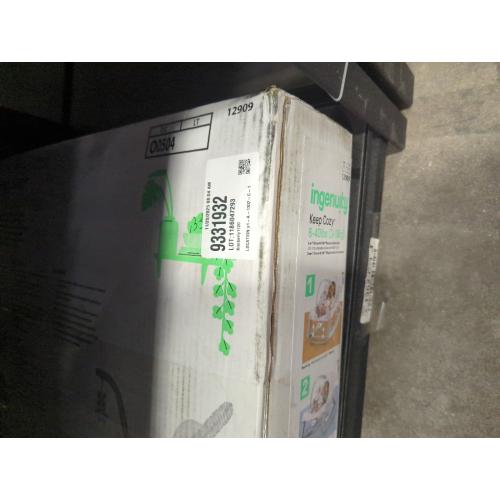 Ingenuity Keep Cozy 3-in-1 Baby Bouncer Seat & Infant to Toddler Rocker - Burst (Pink)