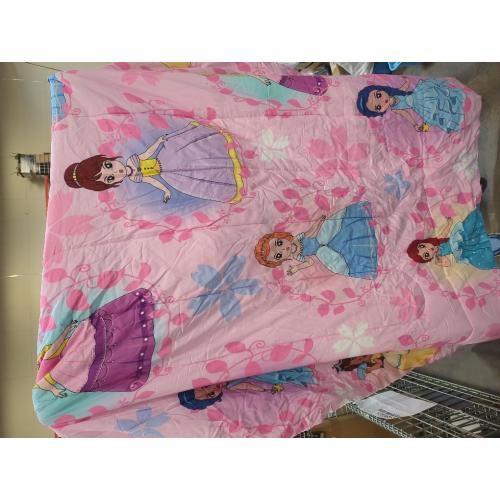 Princess Comforter Sets Standard for Girls, Cute Princess Bedding Comforter Sets, Pink standard Size Comforter Set for Girls Kids Standard Bedding Set with 1 Pillowcase