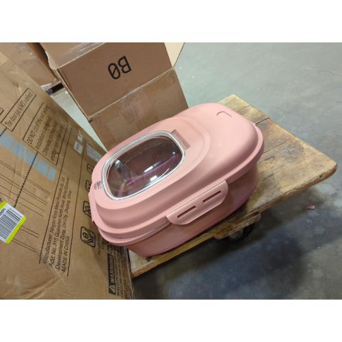 30-35Lbs Airtight Dog Food Storage Container,Collapsible Dog Food Container