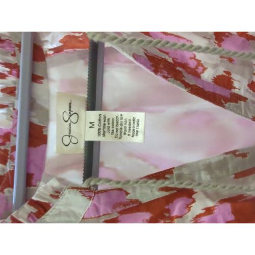 Jessica Simpson Women's Yara Ruffled Mini Dress with Belled Sleeves Size medium