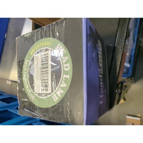 Rechargeable LED Headlamp 990000 High Lumens, 8 Modes Super Bright Head Lamp with Digital Display, 45 Hours Long Battery Life & IPX7 Waterproof Head Light for Outdoor, Camping