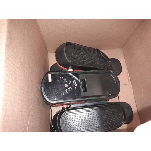 Under Desk Elliptical Machine with 12 Adjustable Speed, Quiet & Portable Seated Pedal with Remote Control & Non-Slip Foot Straps