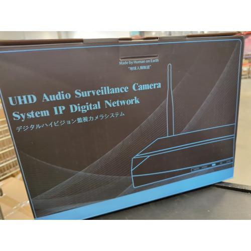 2-Way Audio & PIR Detection Dual Antennas Outdoor Wireless Security Camera System 5.5MP Wi-Fi Video Surveillance DVR Recorder System