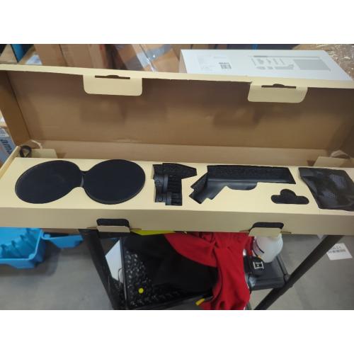 HOTO Cordless Electric Spin Scrubber, IPX7 Full Body Waterproof Bathroom Cleaning Brush, Max 22 in-lb, Shower Scrubber Brush with Long Handle, 6 Brush Heads, Power Scrubber for Bathroom, Floor, Tile