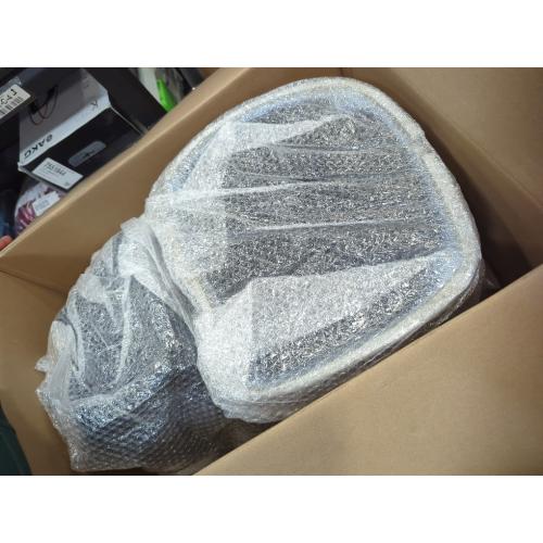 BLACK STUDIOFINIX 8 Rock Speakers Outdoor Waterproof - 5.3 Bluetooth Wireless Speaker Solar Powered Max Peak 240W for Garden,Patio,Deck,Pool,Backyard (Gray 1 Pair)