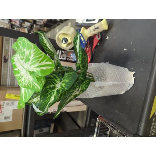 16 Small Fake Plants Artificial Tropical Faux Plants Indoor Desk Plant for Home Office Kitchen Shelf Sage Green Decor