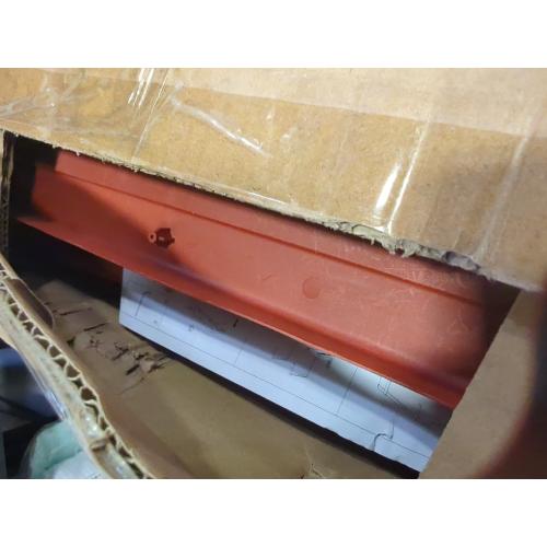 smusei Window Boxes Planters 17’’ Railing Planter Box with Adjustable Brackets, 4 Pack Hanging Deck Railing Planters Rectangular Flower Pots for Outdoor Patio Balcony Fence