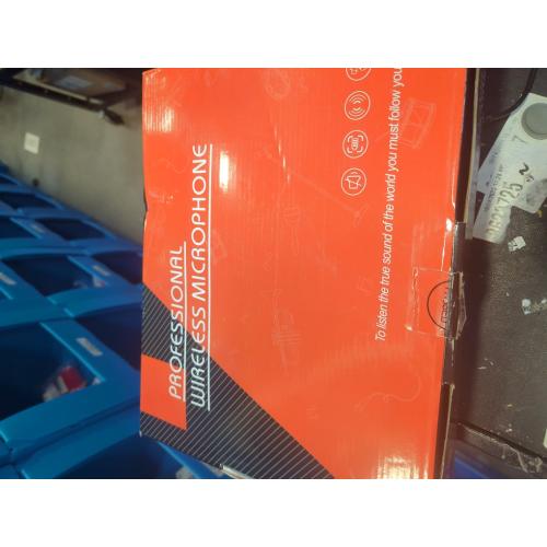 Wireless Microphones,Metal Dual Professional UHF Cordless Dynamic Wireless Microphone System for Church, DJ, Karaoke,Wedding, Home KTV Set,260Ft