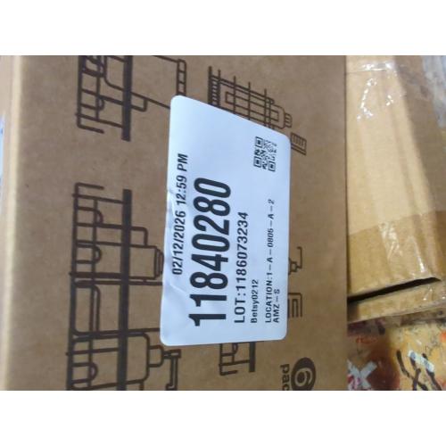 Veken Shower Caddy 6-Pack, Advanced Rustproof Design, No Drilling Adhesive Shelves, Rack with Soap Holder, Large Capacity Bathroom Organizers and Storage, Wall-Mounted Kitchen & Home Decor