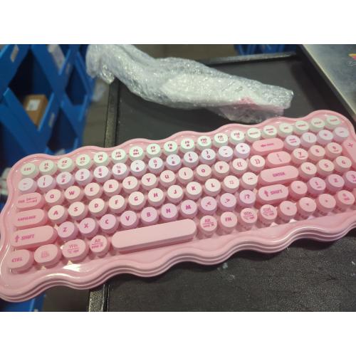 iJoy Wireless Wavy Keyboard - Pink