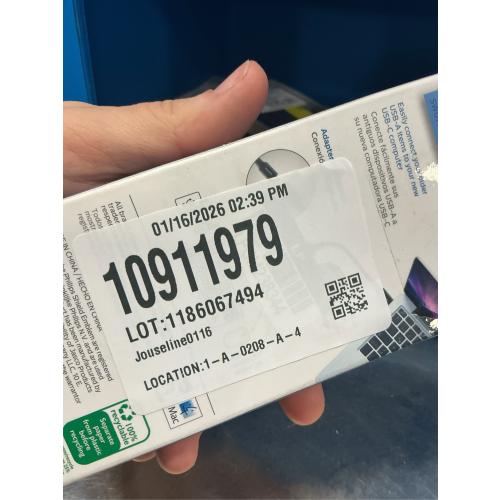 Philips 6 USB-C to USB 3.1 Female Adapter Black