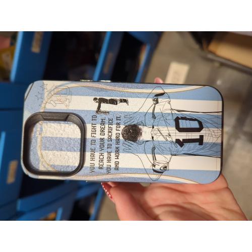 for iPhone 13/14 Legend Star Jersey No.10 Soccer Phone Case