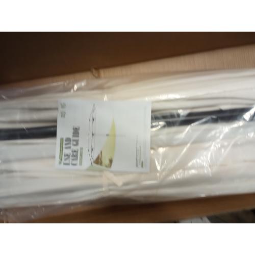 EROMMY Large Patio Umbrellas with Base, 13' x 13' Aluminum Outdoor Umbrella, Rectangle Patio Umbrella for Pool, Garden and Deck, Beige