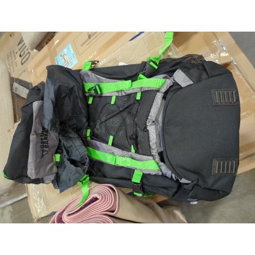 Presents 75 ltrs Campsack Rucksack/Camping/Trekking/Hiking Bag for Outdoor Sports (Neon Green & Black)