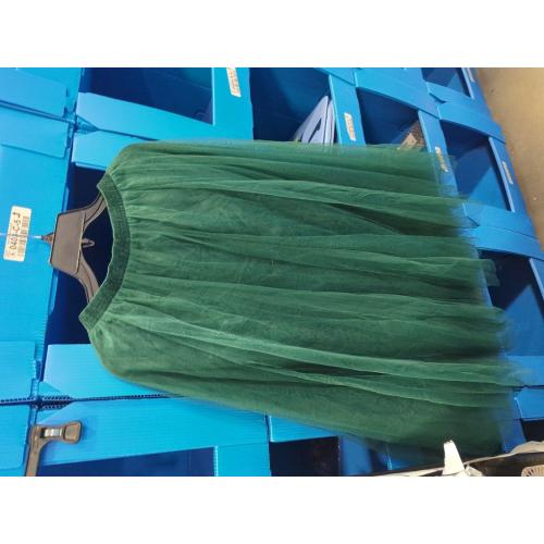 size XL A line Tea Length Tulle Skirt for Party Prom Casual Wear