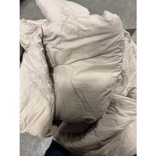 King size 104 x 96 Comforter Set Oatmeal, 3pcs(1 Boho Oatmeal Comforter & 2 Pillowcases) All Season Soft Bedding Lightweight Bedspread Blanket Quilt