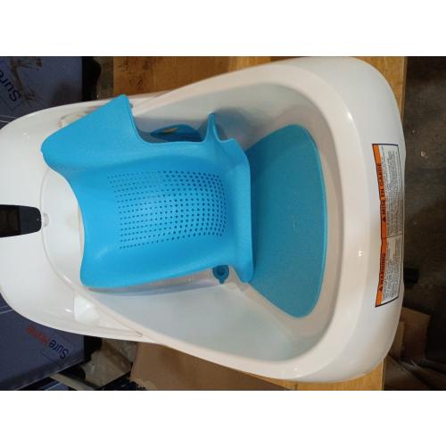 4moms Cleanwater Tub, 3-in-1 Grow-with-Me Baby Bathtub with Digital Thermometer for Newborns to Toddler, Assembled in The USA