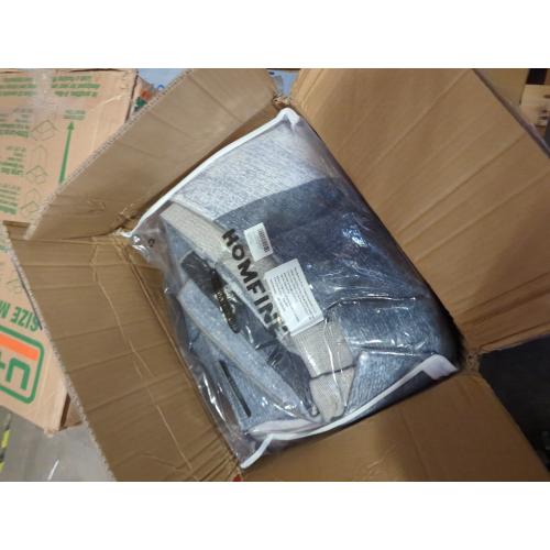 HOMFINE Washable Modern Area Rug - Geometric Style 8x10 Rugs for Living Room, Bedroom, Machine Washable Rug Soft Non Slip Non Shedding Area Rug - Grey, 8'x10'