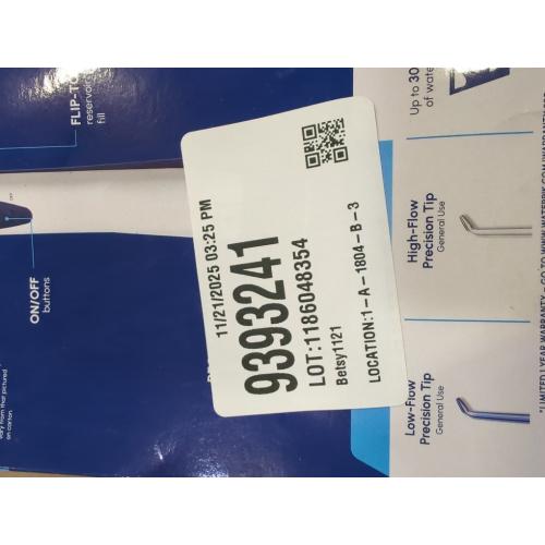 Waterpik Cordless Pulse Rechargeable Portable Water Flosser for Teeth, Gums, Braces Care and Travel with 2 Flossing Tips, Waterproof, ADA Accepted, WF-20 White, Packaging May Vary