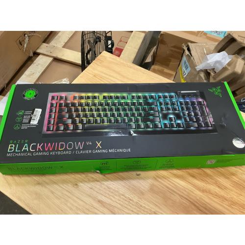 Razer BlackWidow V4 X Mechanical Gaming Keyboard with Razer Chroma RGB