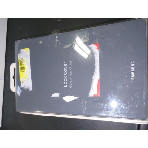 Samsung Carrying Case (Book Fold) for 8.7 Samsung Galaxy Tab A7 Lite Tablet - Gray - Ding Resistant