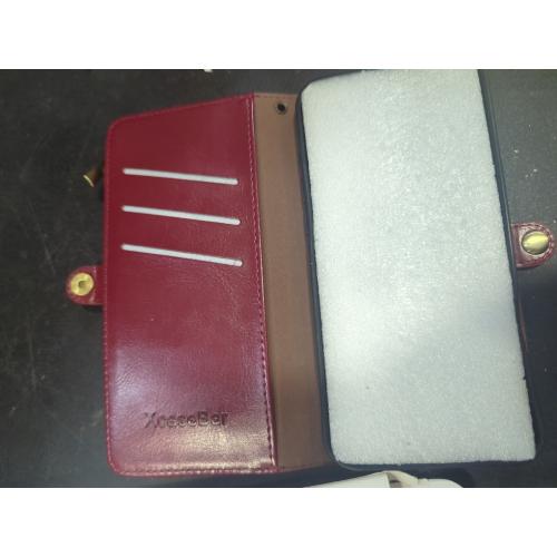 Size iPhone 16 Pro Max Color red XcaseBar compatible with iPhone 16 Pro Max Wallet case with Zipper Credit Card Holder【RFID Blocking】,Flip Folio Book PU Leather Phone case Shockproof Cover Women Men for Apple 16 Pro Max case Wine Red