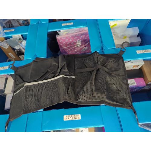 Stroller Cargo Net Organizer, Large Capacity Mesh Storage with Sorting Pockets, Compatible with W-Series and Universal Models