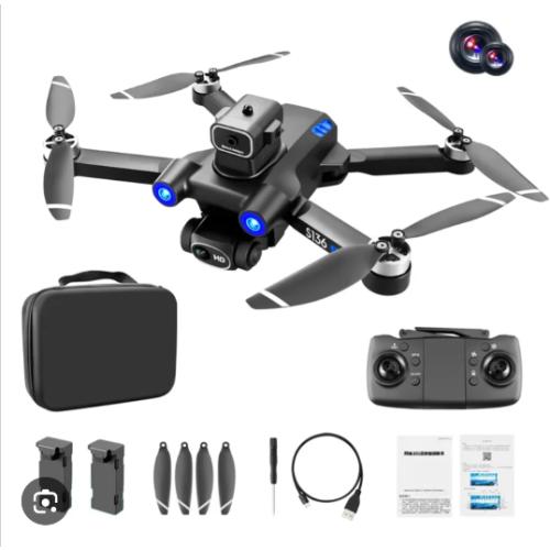 S136 GPS Brushless Aircraft Infrared Obstacle Avoidance Mini RC Drone with Headless Mode