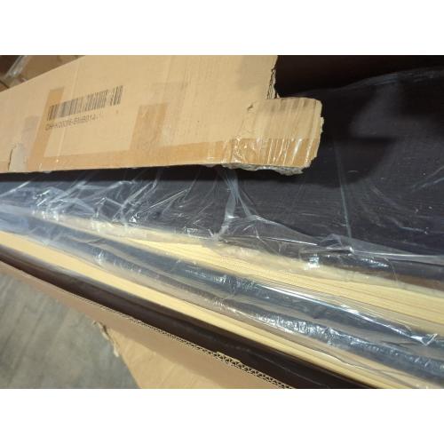 King Bed Frame With Storage Headboard and Charging Station Grey