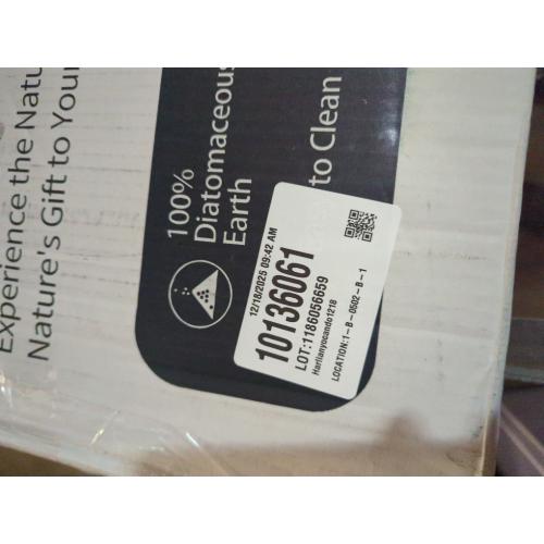 White Stone Bath Mat Diatomaceous Earth Shower Mat Non-Slip Super Absorbent Diatomite Stone Bath Mats for Bathroom Floor Quick Drying Natural Easy to Clean