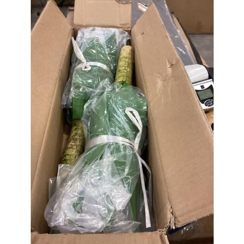 Velener Artificial Agave Plant Set,22 Inch, Faux Aesthetic Plants for Home Decor, Realistic UV Resistant Fake Agave Plants Without Pot, Set of 2