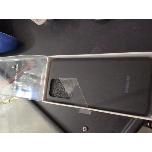 Samsung LED Wallet Cover EF-NG988 - Flip cover for cell phone - black - for Galaxy S20 Ultra, S20 Ultra 5G