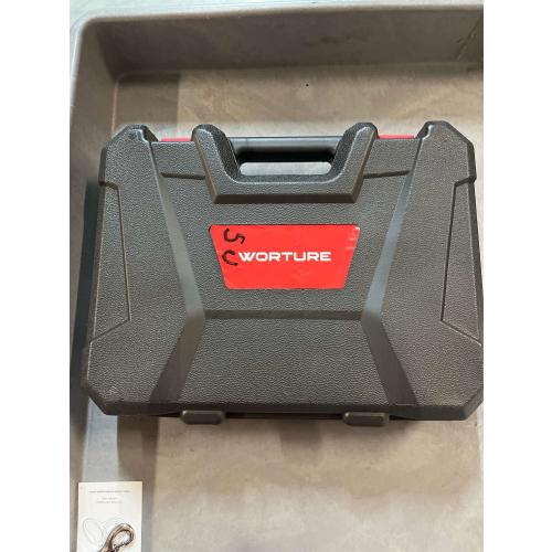 Tool Box, Basic Repair Hand Tools Kit with Portable Storage Box for Mechanic Home Office Use