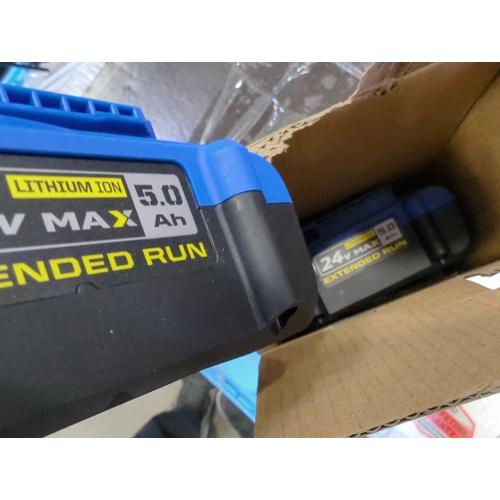 Kobalt 2x24 48-volt 20-in Cordless Self-propelled Lawn Mower 5 Ah (2-Batteries and Charger Included)