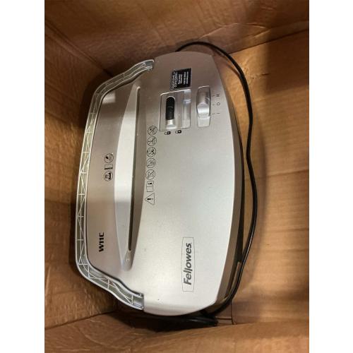 Fellowes 3103201 Powershred W11C, 11-Sheet Cross-cut Paper and Credit Card Shredder with Safety Lock top only