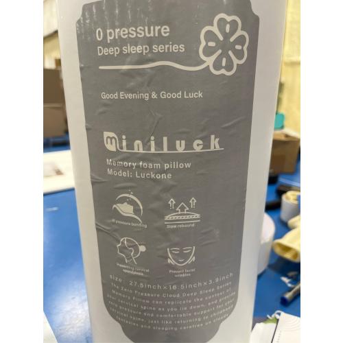 Miniluck Memory Foam Pillows, Bed Pillow for Sleeping,  o pressure bonding, slow rebound, preventing cervical spondylosis, prevent facial wrinkles.
