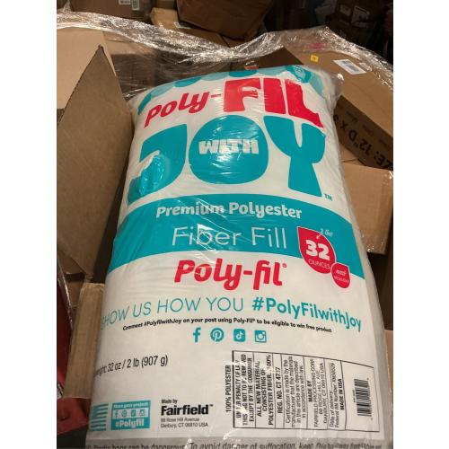 Poly-Fil® Premium Polyester Fiber Fill by Fairfield, 32oz Bag