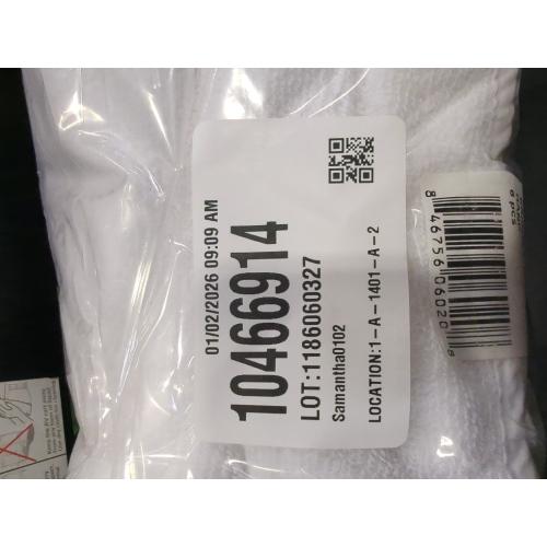 Haven Turkish Cotton Hand Towel in Bright White (2 pack)