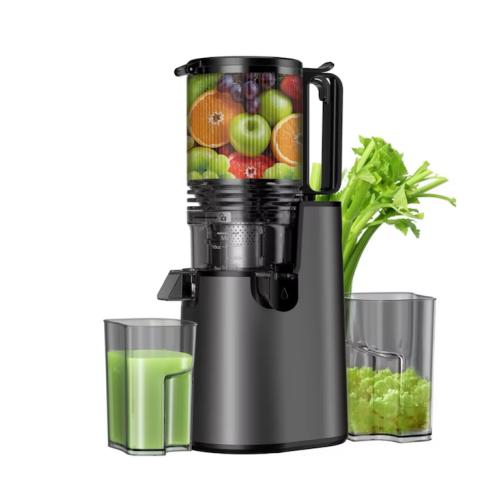 Cold Press Juicer Professional Slow Masticating Juicer for Whole Vegetables & Fruits with High Juice Yield Black