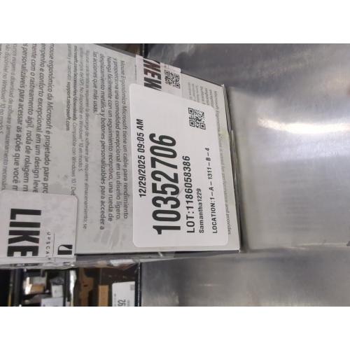 Microsoft Ergonomic Mouse Black - Wired USB - BlueTrack - 1000 dpi - Scroll Wheel - 5 Button(s)