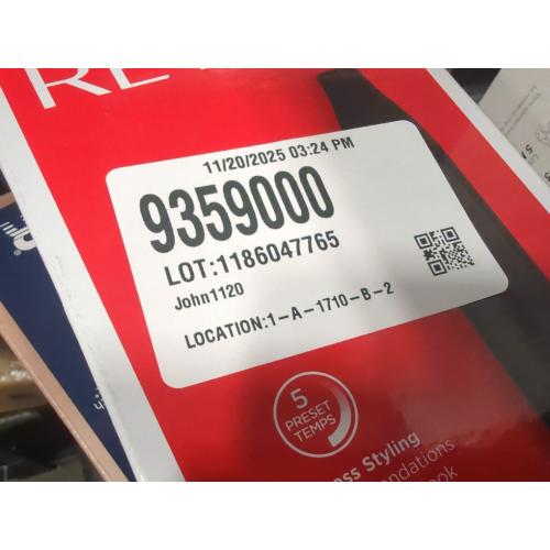 Color Black and purple Revlon Easy Heat Precision Hair Curling Iron - 1