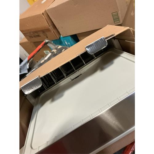 Joseph Joseph Extend Steel Expandable Dish Drying Rack with Removable Cutlery Holder Swivel Draining Spout, Stainless Steel