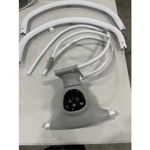 Electric Baby Swing for Infants to Toddler, Portable Swing Baby Rocker with 5 Point Harness, 5 Sway Speed, Bluetooth,12 Preset Lullabies with Remote Control, Infant Swing for Baby Boys & Girls, Grey