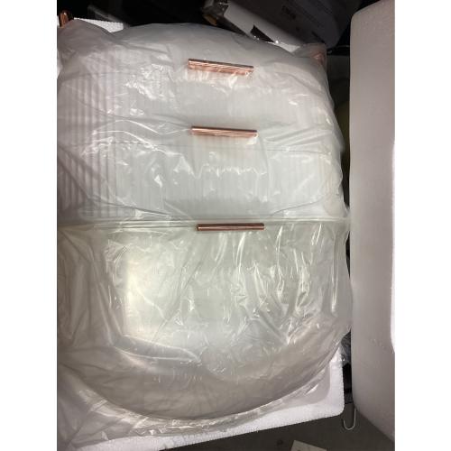 White Makeup Organizer for Vanity, Cosmetic Display Case, Skincare Organizer, Fit for Bathroom,Living room,Bedroom Countertop,Dressing Table,College Dorm (RED)