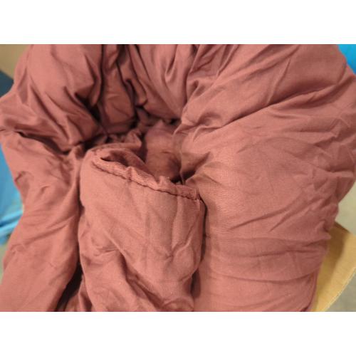 Monbix Queen Comforter Set - Cationic Dyeing Dark Red Bed in a Bag Queen Bedding Sets with Comforter, Sheets, Pillowcases. Reversible Bedding Comforter