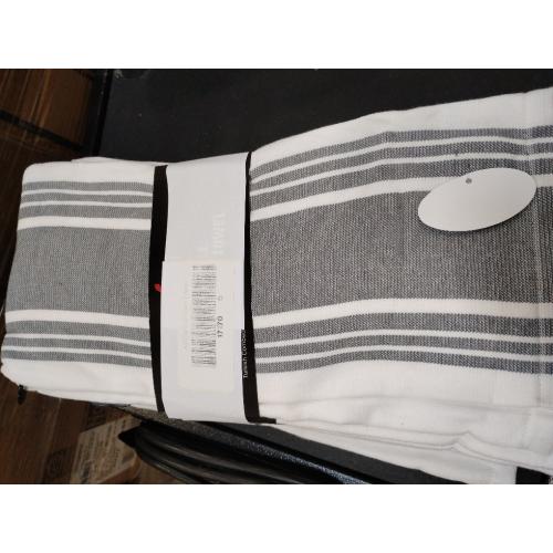 All-Clad Dual-Purpose Kitchen Towels: Highly Absorbent - 100% Cotton, 17x30 Dish Towels for Cleaning & Drying Dishes & Glassware, 6-Pack, Pewter